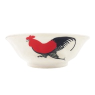 Rooster Cai Ji Rice Bowl - 17.5cm [C002-J1]