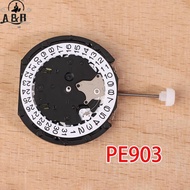 [A&B] PE903 Movement Sunon Pe90 China Ligne Quartz Three Hands With 3eyes Date Small Chronograph Sec