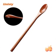 UMISTY Long Handle Kitchen Dining Home Living Tableware Handmade Kids Spoon Honey Tea Scoops