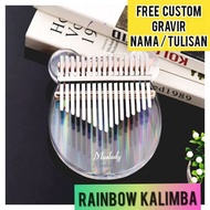 kalimba rainbow,kalimba pelangi,kalimba muslady, kalimba kimi,kalimba