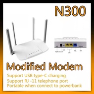 New Modified Modem Wireless Router WiFi Router 4G LTE CPE N300