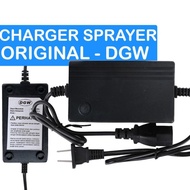 ready.. Charger Baterai untuk Sprayer Elektrik ORIGINAL DGW/HIU Bisa
