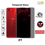 ANTI GORES KACA UNTUK OPPO F7 CERAMIC MATTE TEMPERED GLASS PRIVASI SPY PELINDUNG LAYAR