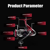 Well-made DAIWA 2025 New FUEGO CS LT Spinning Reel 5.3/5.7/6.2:1 175-325g Max Drag 12kg Fishing Reel