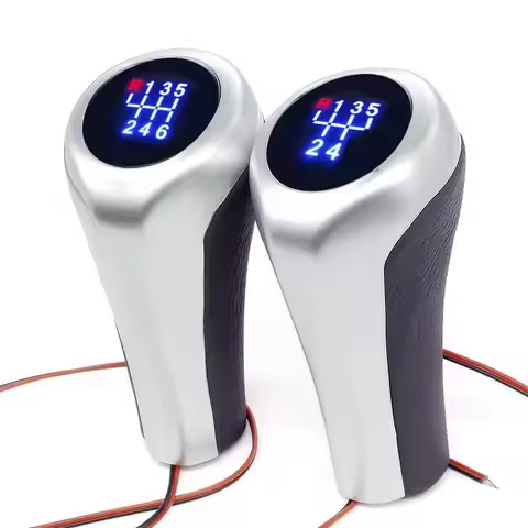 1piece 5 or 6 Speed LED Light Manual Gear Shift Knob Stick for BMW 1 3 5 6 7 Z8 Z5 E39 E60 E46 E82 E