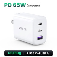 UGREEN PD 65W Type C Foldable Charger Compatible with MacBook Pro iPad Pro iPhone 15 14 Pro Max Sams