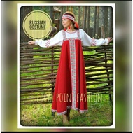 Russian costume adult Russian traditional dress costume