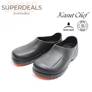 M CLASS Kasut Chef Nonslip waterproof kasut kerja lelaki / Kicthen shoes men nati skid oil-proof