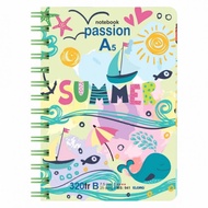 XO Passion dual spring A5 Klong horizontal notebook 320 pages - Code:: 941 (Random color delivery)