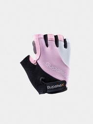 SUPAMAX TRAINING AND CYCLING GLOVES - PINK/BLACK