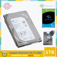 Seagate Skyhawk Lite 1TB ST1000VX008 3.5" SATA 64MB 5900RPM Internal HDD For Surveillance HDD