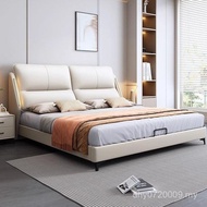 Big Bed Meter 1.8 x 2 Meters Double Master Bed Modern Simple With Lamp New Style 1.5 Wedding Bed Bed