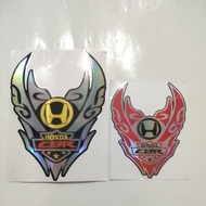 Honda CBR Visor Cutting Stickers Size 12x15 & 15x20