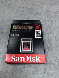 Sandisk 512GB Extreme Pro CFexpress Type B 1700M/s 記憶咭
