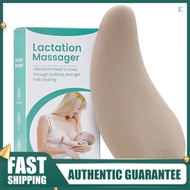 Rcfans Warming Lactation Massager Soft Silicone Breast Massager for Breastfeeding Heat + Vibration for Clogged Ducts Improved Postpartum Milk Flow