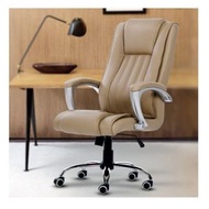 全城熱賣 - 升降轉椅電腦椅電競椅(逍遙款+鋁合金腳/卡其色)