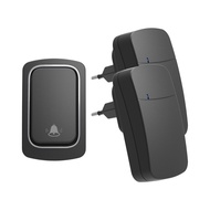 【GTTR】Self Powered Doorbell IP65 Weatherproof Rating 38 Customizable Ringtonesready stock
