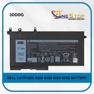 Dell 3DDDG Latitude 5280 5290 5480 5580 5590 Series 51WH 11.4V 4Cells Battery