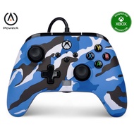 PowerA Enhanced Wired Controller for Xbox Series X|S, Xbox One, Windows 10/11 - Blue Camo (Officially Licensed)