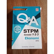 PRELOVED ❤️ Buku-buku STPM 2022🔥🔥🔥 Buku Q&A Ekonomi STPM Semester 1.2.3
