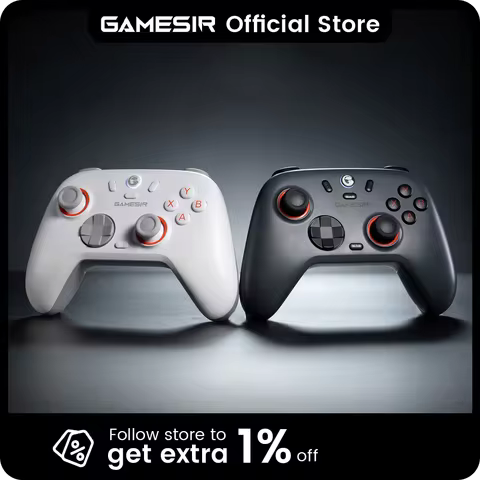 GameSir Nova Lite 2 Wireless Switch Controller Bluetooth Gamepad with Hall Effect for Nintendo Switc