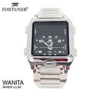 Fortuner Jam Tangan Wanita Dual Time Water Resist Claretha