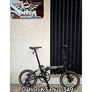 最新拉花 dahon k3 plus 349