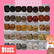 Benang kait poly Indo D27 Poly kilap / Benang rajut