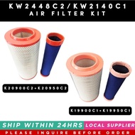 1 Set Air Filter Kit KW2448C2(K20900C2+K20950C2) KW2140C1(K19900C1+K19950C1) For Cummins