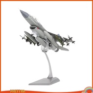 [PrettyiaSG] 1/72 Scale Diecast Fighter F16D Fighting Falcon Plane Toy with Metal Stand