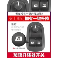 Peugeot 206 206CC 206SW 306 206 Car Electric Main Window Switch Lifter Switch 6554WA 6554WQ