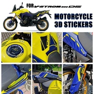For V-strom 800 DE vstrom 800 de Motorcycle Accessories Sticker 3D Waterproof Tank Pad