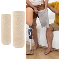 [fineblueua] Gel Amputee Sock Sleeve Prosthetic Leg Accessory Protective Prosthetic Sock