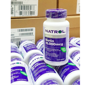 EXP 2027 - Natrol Biotin Pills 10000 Mcg box of 100 American Pills - Biotin 10000 mcg
