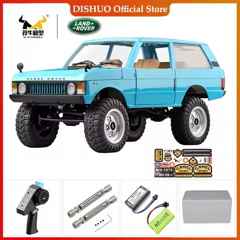RC Crawler 4x4 Car MN128 MN82S 2.4G Climbing Buggy Professional with LED Light Full Scale Remote Con