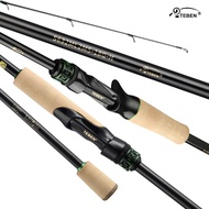 TEBEN LiteSpin 1.90-2.28M ML-M Spinning Casting Fishing Rod 73-90G T1100+M40 Carbon Fuji SIC Tip Sof