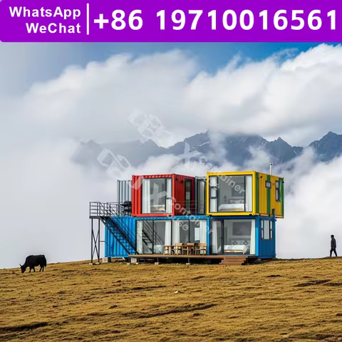 Container House Detachable Modules Best Urban Living Fabricated Homes Flat Pack Home Insulation Stee