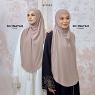 HEGIRA SO - INAYAH LOT 3 | PLAIN SLIP ON (INSTANT HIJAB) >> HIJAB IBADAH
