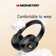 Monster Original XKH01 Gaming Wireless Headphones Bluetooth Earphones 5.3 Foldable Headset Sport Fone Bluetooth Earbuds New 2023