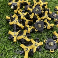 7PCS/1SET Golf Shoes Spike 7PCS Spike Golf Shoes Anti Slip Fast Twist Studs Shoe Spikes