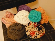 Ethnic Vibe Colourful Fringe Linen Sheer Scarf Pashmina India 民族風 色彩 圖案 流蘇 絲質 麻布 薄紗 銀線 印度 頸巾 披肩 圍巾 女