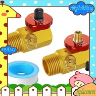 39A- 2 Pack Air Tank Manifold with Fill Port, Safety Valve and 1/2 Inch NPT Tank x 1/4 Inch NPT Hose x 1/8 Inch NPT Gauge