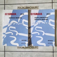 Manual Service book Service Instruction book Manual book Yamaha MT15 MT 15 B8D 2019-Present ORI Orig