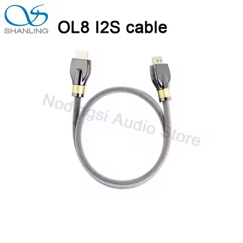 SHANLING OL8 I2S Digital Interconnect Audio Cable 100cm High-purity Oxygen-free Copper I2S Wire for 