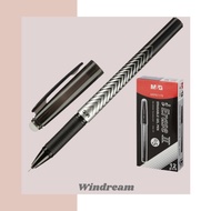 M&G I Erase II Erasable Gel Pen 0.5 Black (per pc)