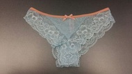 包平郵 $88/3PCS (BBC-110) 女裝內褲( S/M/L) 淺藍色 喱士 蕾絲花邊 迷你三角褲  Baby Blue Lace Mini Underwear Panty Brief Sto