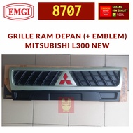 GRILL GRILLE TANDUK DEPAN MOBIL MITSUBISHI L300 LAMA HITAM 8707