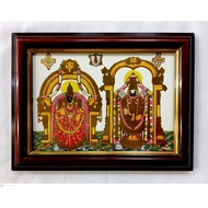 PERUMAL & LAKSHMI  PHOTO FRAME -SMALL SIZE 22CM X16CM