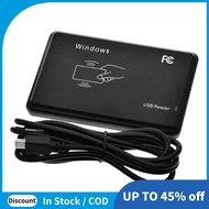 USB RFID Reader 125khz EM4100 ID Contactless Sensitivity  Card Reader TK4100 Support Window System R