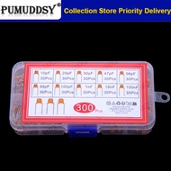 10Value Multilayer Ceramic Capacitor Assortment KIT Each 30PCS 10PF 20PF 0PF 47PF 56PF 68PF 100PF 1N